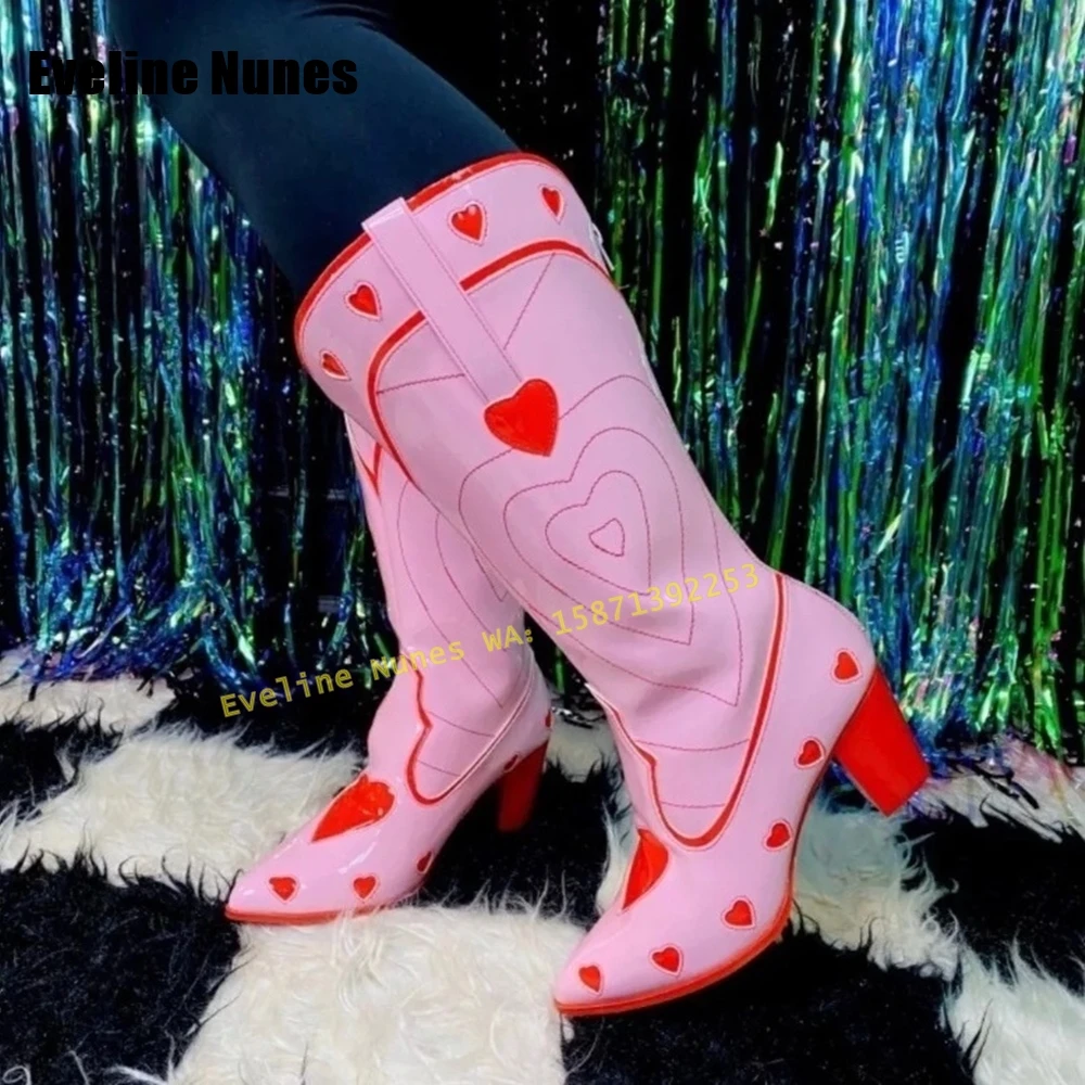 Roze Hart Ruimte Cowgirl Laarz - Women'S Fashion Boots 2025 recensie en prijs