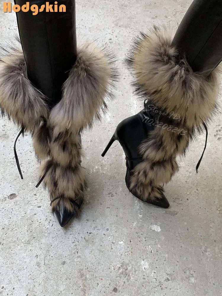 Imitatiebont enkellaarsjes met - Women'S Fashion Winter 2026 recensie en prijs