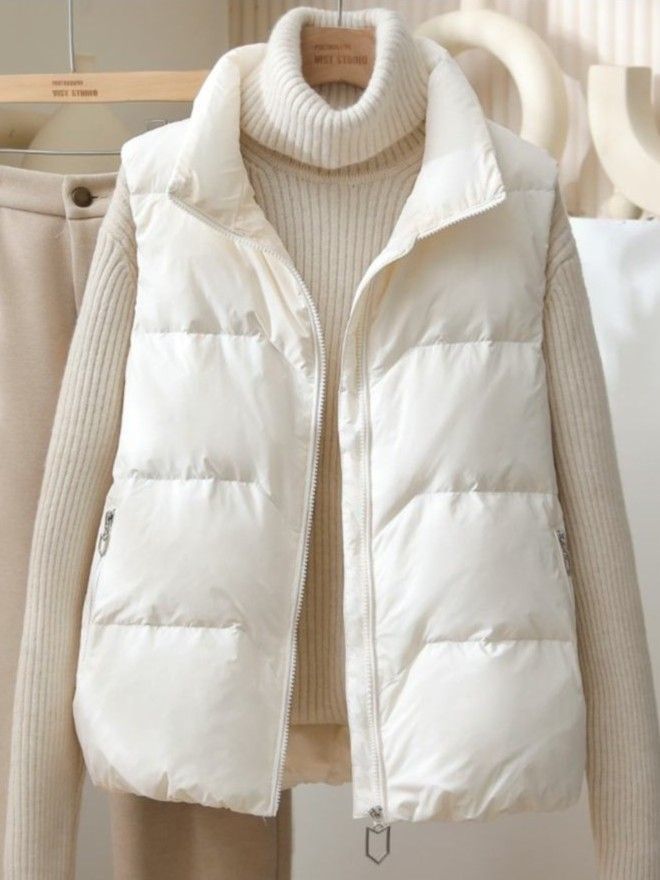 2025 Nieuwe Winter Warm Croppe - Puffer Vest Fashion Women recensie en prijs