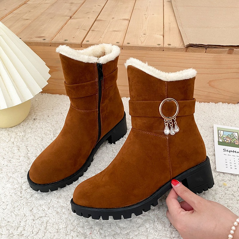 Grote rode halfhoge suède dame - Women'S Fashion Trends Autumn 2025 recensie en prijs