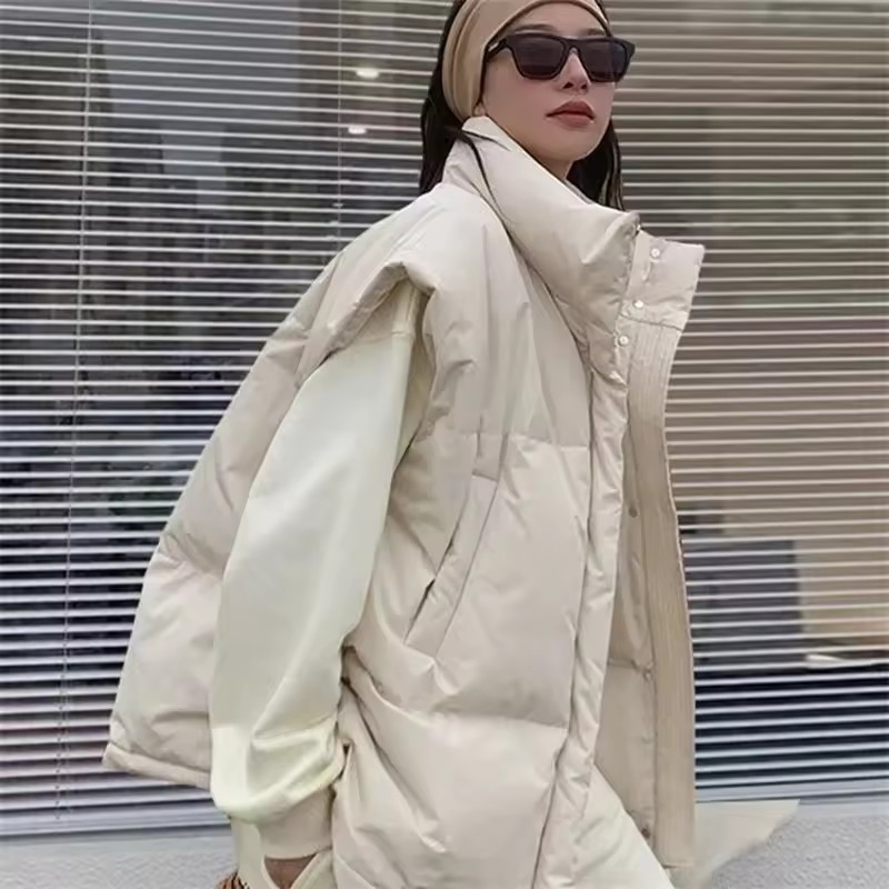 2025 Nieuwe Koreaanse Winter V - Puffer Vest Fashion Women recensie en prijs