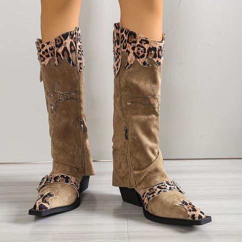 Retro dames kniehoge laarzen m - Women'S Fashion Winter 2026 recensie en prijs