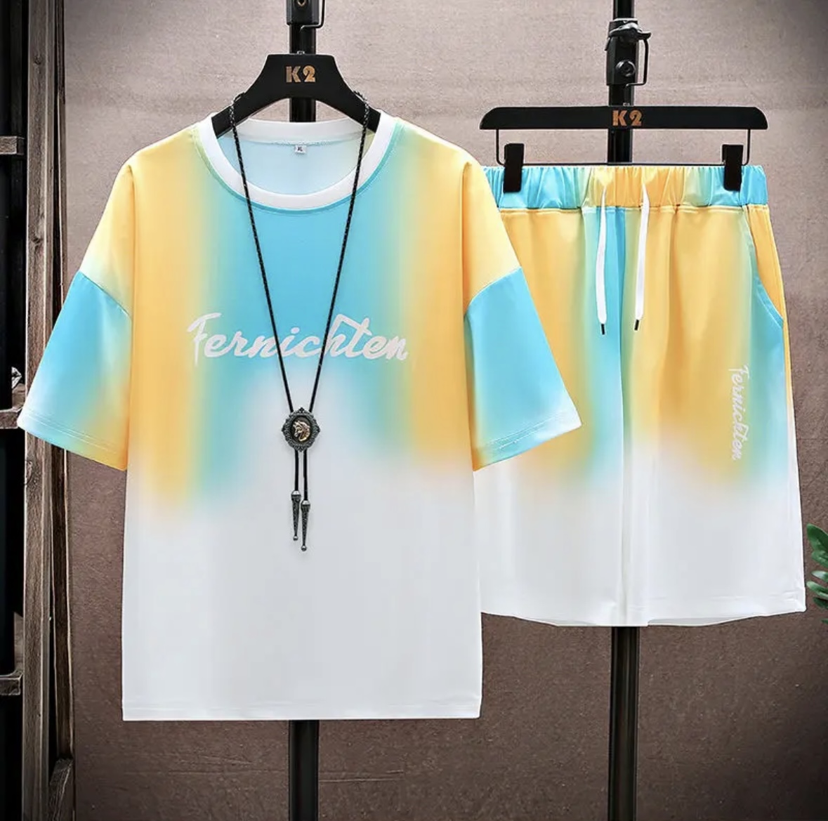 Nieuwe, populaire zomerse set  - Women Fashion Korean recensie en prijs